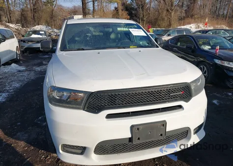 2019 Dodge Durango Gt Plus Awd z USA, uszkodzony, nr VIN 1C4RDJDG2KC536202